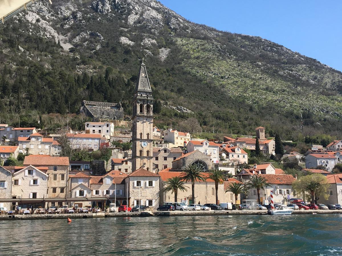 Apartment Fjord Waterfront Kotor Exterior foto